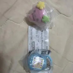 たまごっち マルチチャーム 水色 ケーたま カプセル フロッキーズ ふらわっち