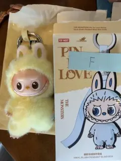 PIN FOR LOVE イニシャル　ラブブ　LABUBU 正規品