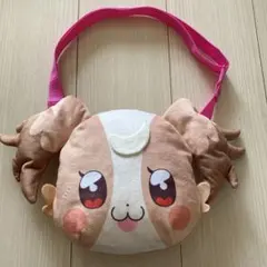 わんだふるぷりきゅあ！　肩掛けぬいぐるみバッグ　犬飼こむぎ