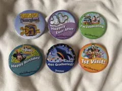 カリフォルニアディズニー 70周年 缶バッジ カチューシャ - メルカリ