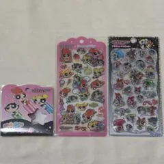 パワーパフガールズ プチドロップステッカー ドロップジェリー おはじき