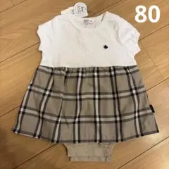 Polo Baby チェック柄ロンパース 80のサムネイル