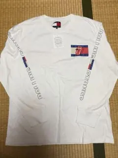 TOMMY JEANS ローリングストーンズ 長袖シャツ XL