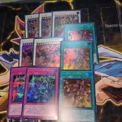 即日遊戯王カードデッキパーツ赤き竜 とレッド・デーモンズまとめ売り