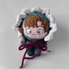 ほわぬい ぬい服 ボンネット 帽子 赤 ワインレッド 8cm