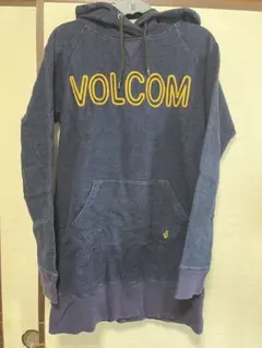 VOLCOM パーカー ワンピース ボルコム レディース ネイビー