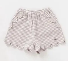 ☆新品 petit main スカラップショートパンツ 110㎝☆