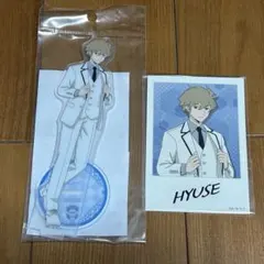 ワールドトリガー ヒュース 白スーツ アクリルスタンド ステッカー