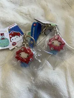 ハローキティ みゃくみゃく　サンリオ　なりきりキーホルダー 新品未使用