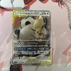 イーブイ&カビゴンGX rr