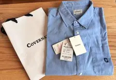 COVERNAT 半袖シャツ XL 青