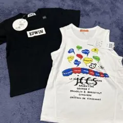EDWIN Tシャツとタンクトップセット 120サイズ
