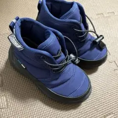Coleman キッズ スノーブーツ 17.0ネイビー　ハイカット　美品