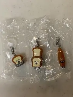 【3個セット】パンどろぼう　めじるしアクセサリー3