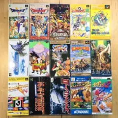 SFC スーパーファミコン ソフト 箱付き 13本セット SFC スーパーファミコン ソフト 箱付き 13本セット - メルカリ
