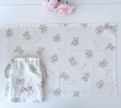 ru(◍'౪`◍)様 ランチョンマット 巾着袋 ハンドメイド