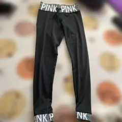 PINK ブラック ヨガパンツ