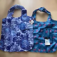 新品タグ付き夏模様　エコバッグ　2点セット お値下げ致しました