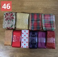 クリスマス　リボン　まとめ売り