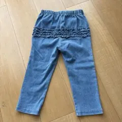 デニムストレートパンツ 115cm