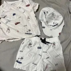 ジェラートピケ　ベビー3点セット