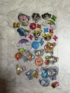 ボンボンドロップシール おすそ分け パワパフ エンジェルブルー A7リフィル付き