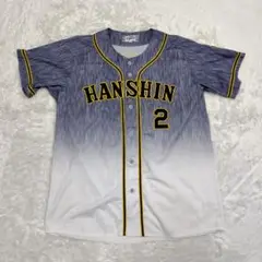 阪神タイガース　梅野隆太郎　グラデーション　ビジターユニホーム　XO