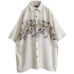 90sヴィンテージ】BARACUTA バラクータ 刺繍シルクシャツ - メルカリ