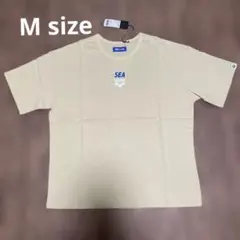 新品　WIND AND SEA × ARENA Tシャツ M ベージュ