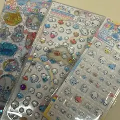 あわわちゃん ジュエルプチドロップ ウォーターシール タイルシール 正規品 3枚