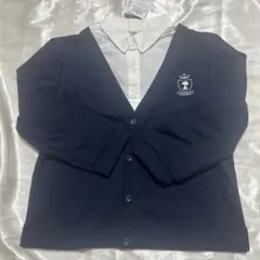 スヌーピー PEANUTSネイビー カーディガン サイズ110