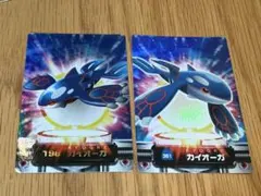 希少】カイオーガ ずかんカード ホロ ポケモン - メルカリ