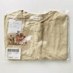 by munir ベージュ Tシャツ Fサイズ