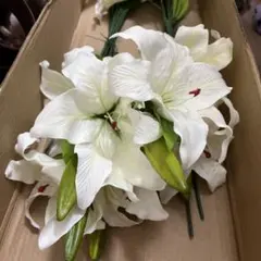 造花　カサブランカ 20本