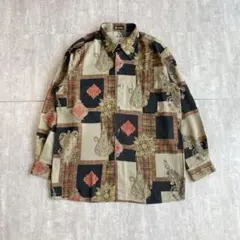 美品⭐️復古長袖襯衫 M archive vintage shirt