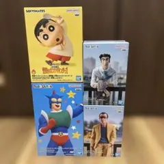 クレヨンしんちゃん フィギュア 4体セット まとめ売り