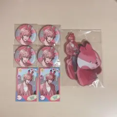 にじさんじ おでかけオリエンス 赤城ウェン缶バッジ アクスタ チェキ風カード