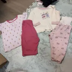 ベビーパジャマ　2セット　アンパンマン　アイスクリーム