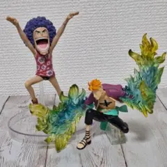 ワンピース フィギュア 2体セット マルコ イワンコフ