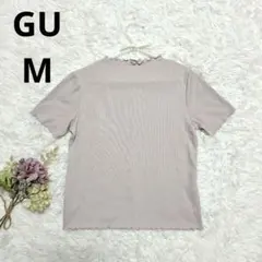 GU リブメローコンパクトt (半袖) ナチュラル M