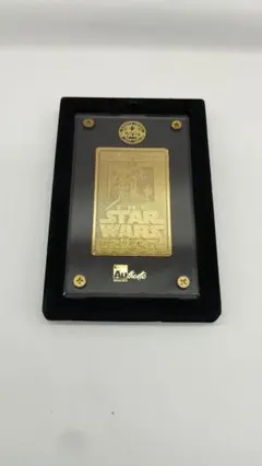 GINZA TANAKA スターウォーズ 純金製小判 ダースベイダー 品質保証付
