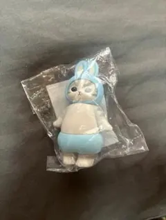 は*☆様 mofusand うさにゃんフィギュア1 水色