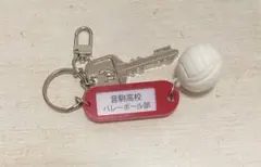 ハイキュー 高校名付き鍵チャーム 音駒高校