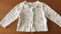 baby GAP 花柄カーディガン 12-18ヶ月