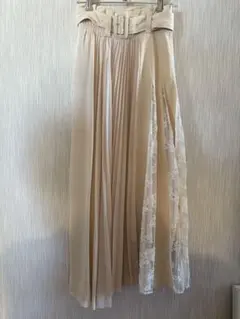 SNIDEL ロングプリーツスカート サイズF