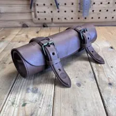 コマンダンテ ミル c40 mk4 用ハンドメイド クロムエクセルレザー