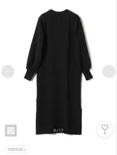 SHIPS シップス ストレッチ ボリューム スリーブ ワンピース - メルカリ