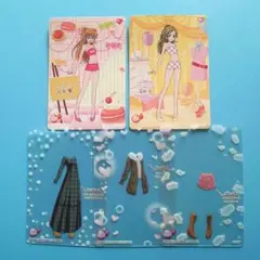 【スイートプリキュア】おきがえカード⑤枚セット☆きがえてスイートカード☆