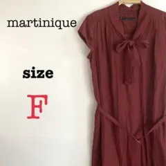 martinique マルティニーク【F】レディース　ボウタイリボンワンピースのサムネイル