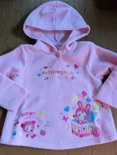 mezzo piano♪ベリエちゃん裏起毛パーカー♪80